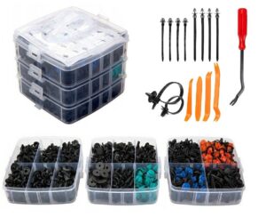 ZESTAW UNIWERSALNYCH SPINEK SAMOCHODOWYCH 625 SZT