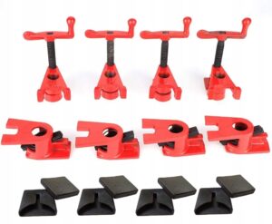 4-szt ścisk stolarski rurowy bezkońcowy 3/4- v2