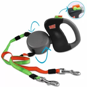 Smycz na 2 psy - USZKODZONA