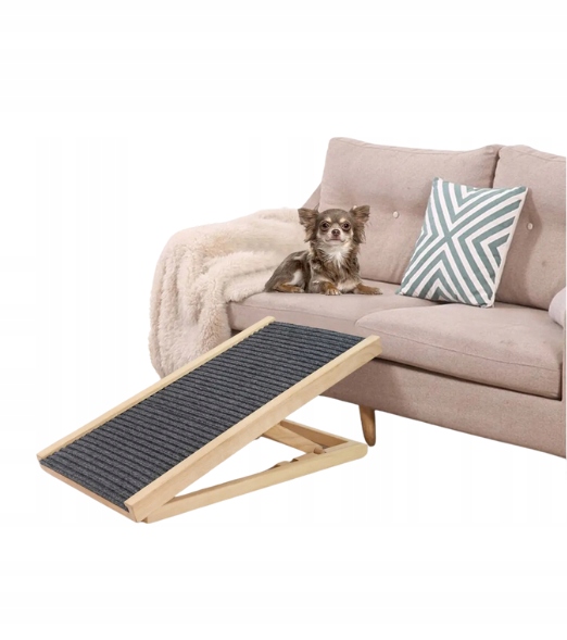 RAMPA-SCHODY-PODEST-SKLADANY-DO-WCHODZENIA-REGULOWANY-DLA-PSA-KOTA-ZWIERZAT-Marka-Zaxer