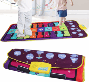 Mata muzyczna do tańczenia dla dzieci, pianinko, 1