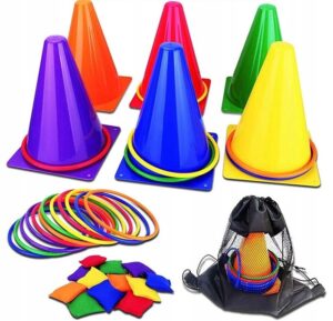 Zestaw pachołków treningowych 18cm