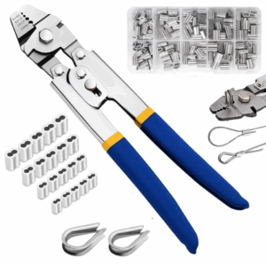 Narzędzie do zaciskania linek stalowych 160x tulej