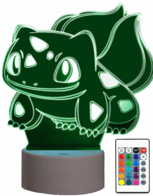 LAMPKA LED POKEMON BULBASAUR