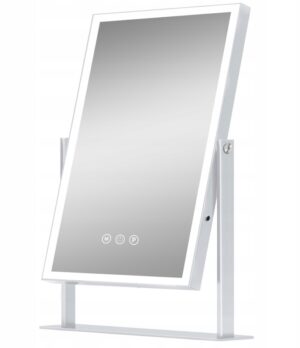 Lusterko do makijażu 330x440 mm białe