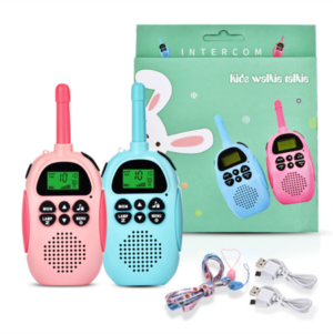Walkie talkie dla dzieci 16 kanałów led
